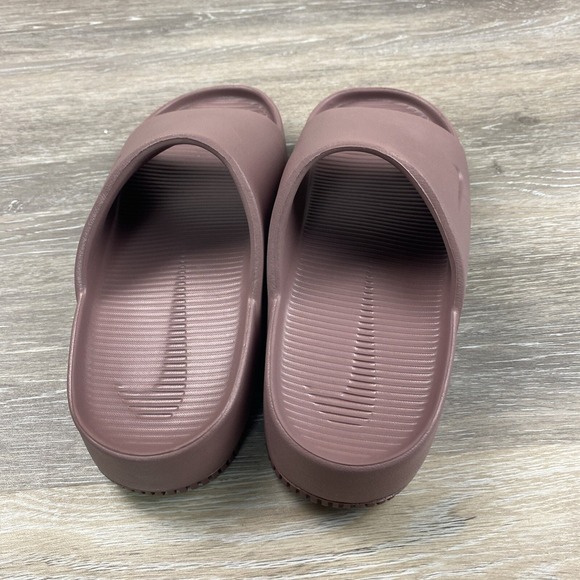 Nike Calm Slides Smokey Mauve DX4816-201 Women's Size 7 Men- 6‎ NEW - Picture 3 of 9